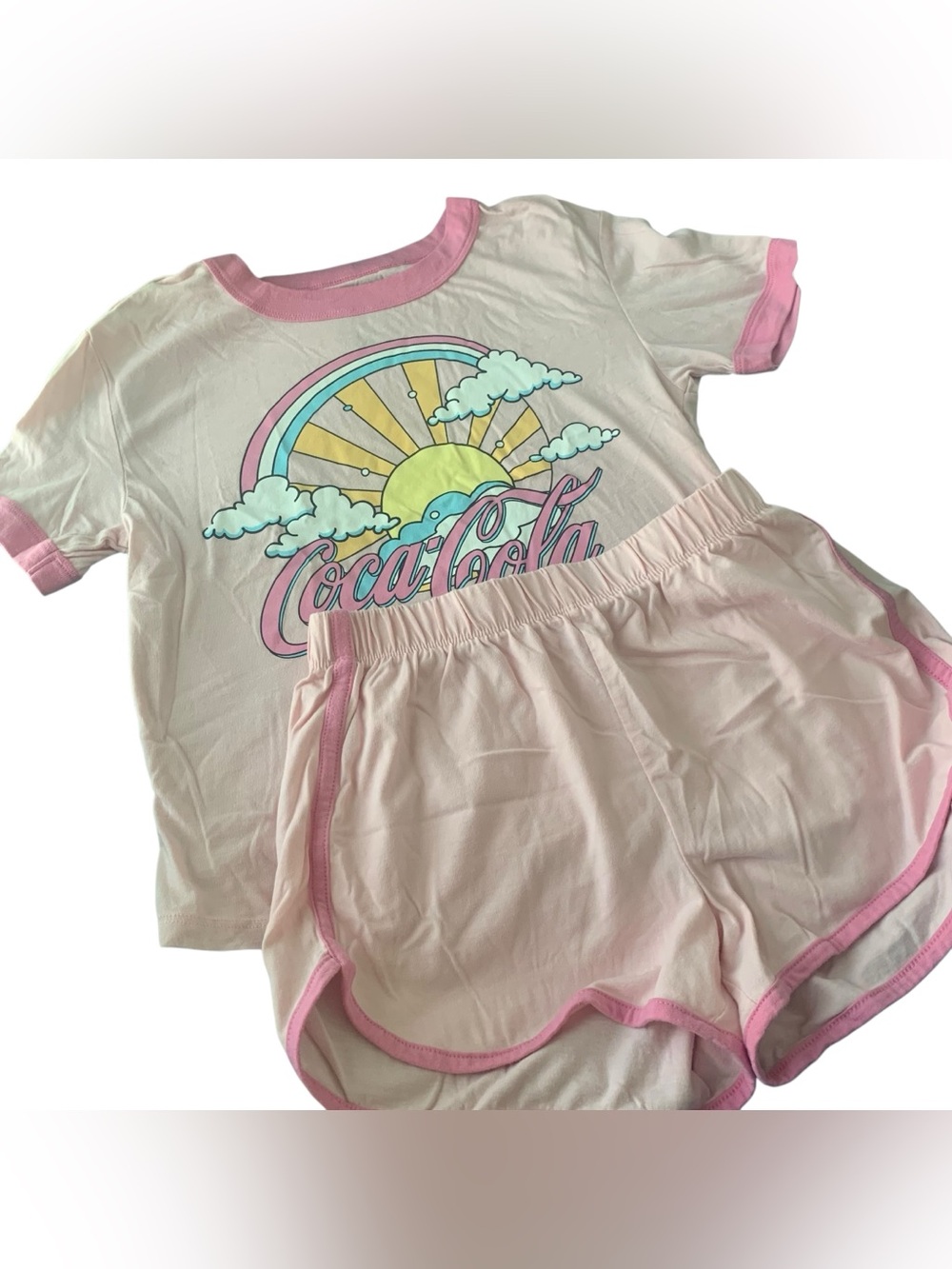 Coca Cola Pink Short Set SMALL